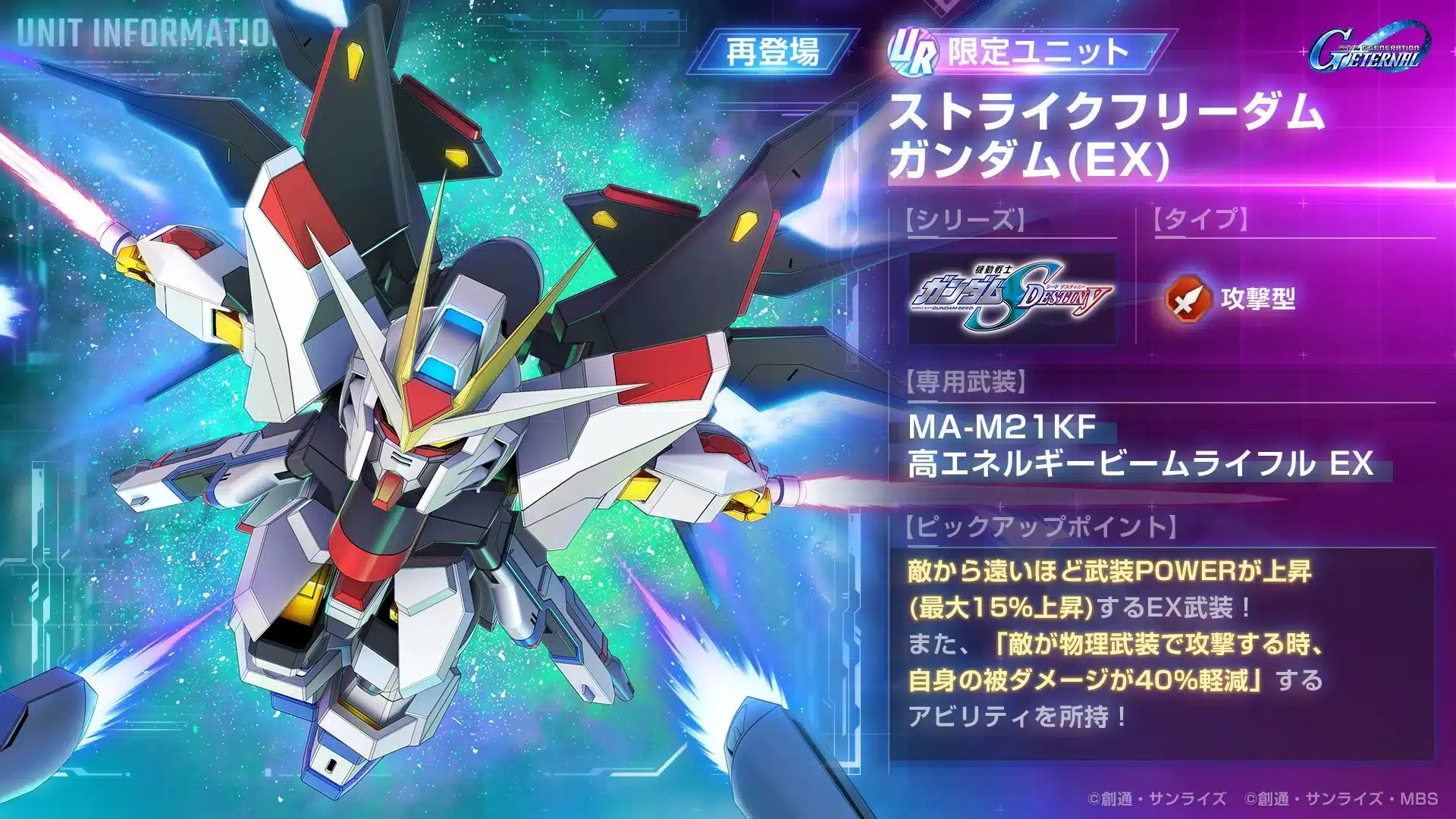 UR ストライクフリーダムガンダム(EX)