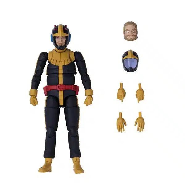 ガイアのフィギュアと交換パーツ