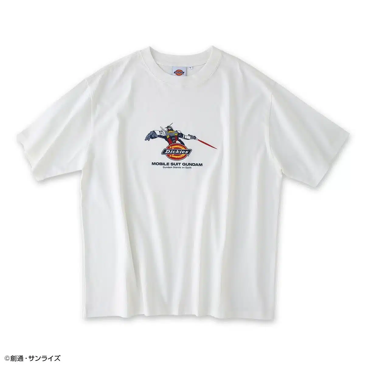 白Tシャツのガンダムデザイン