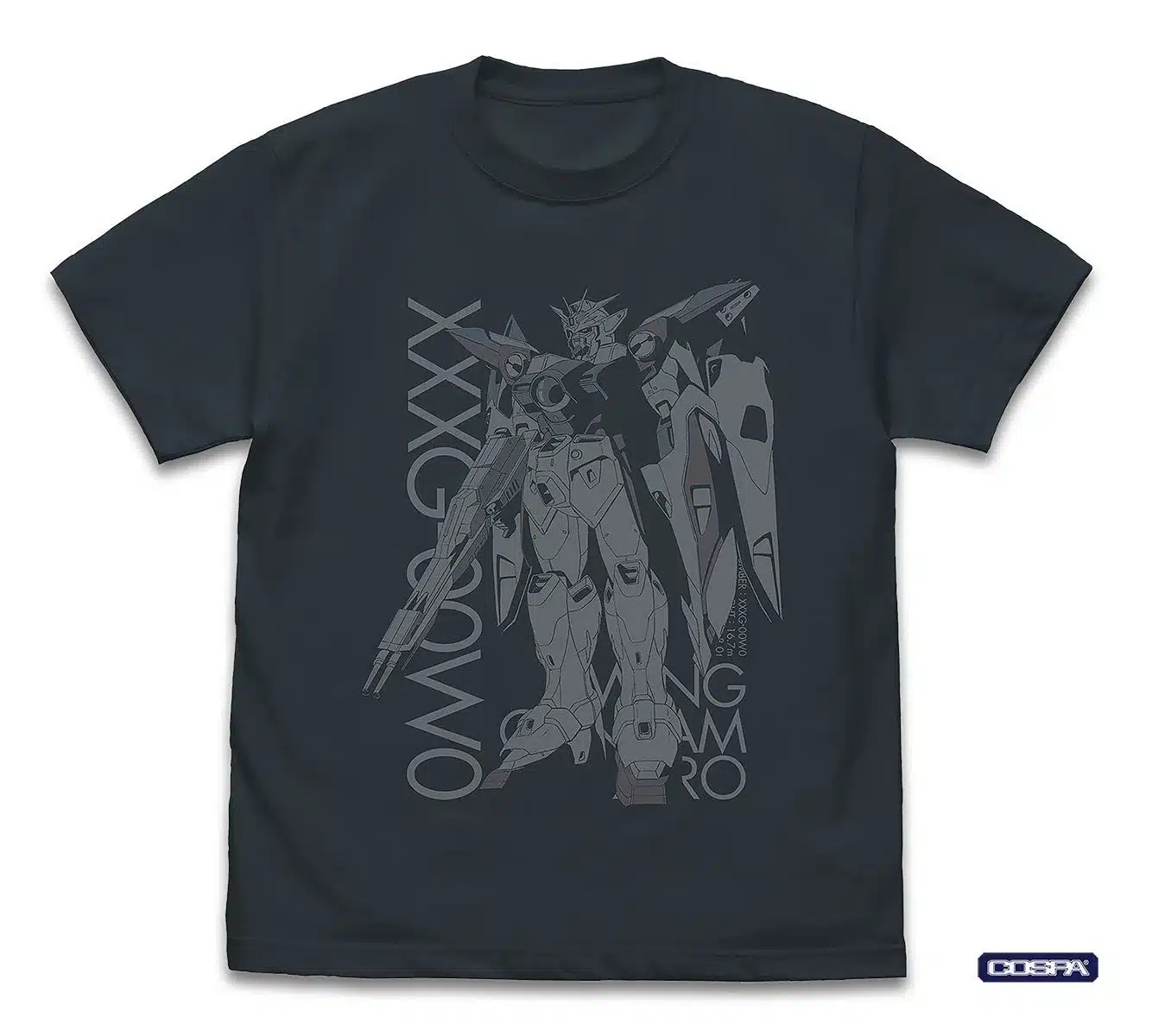 XXXG-00W0 ウイングガンダムゼロ Tシャツ（スレート）
