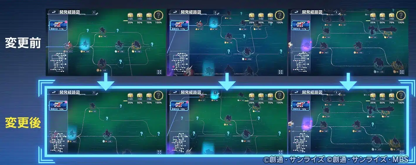 開発経路図変更