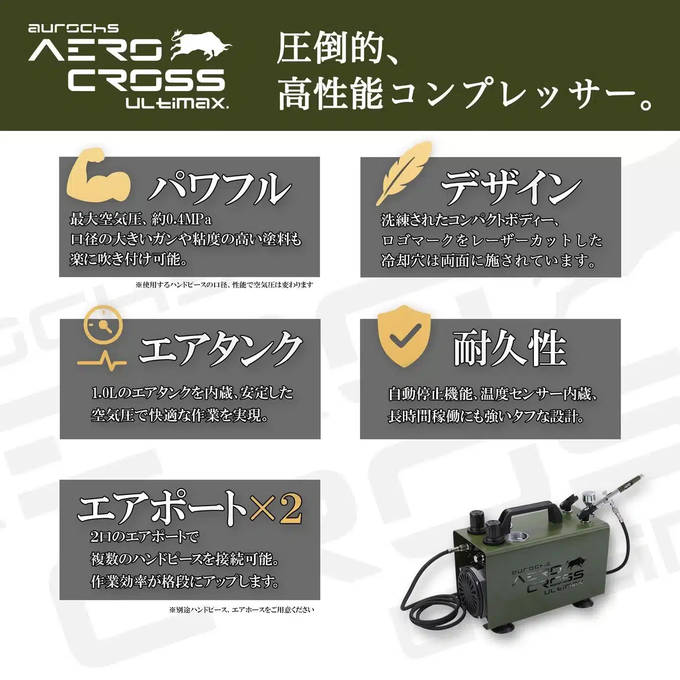 コンプレッサーの機能説明