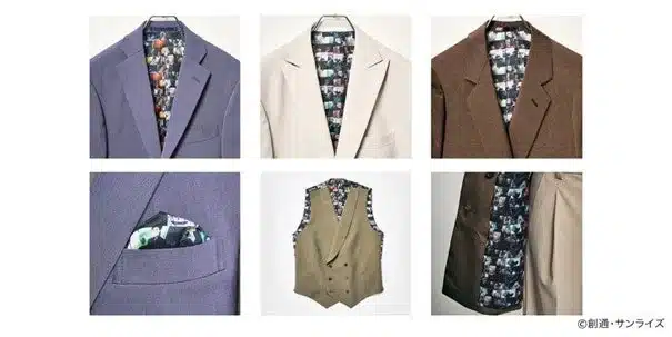 オーダースーツ裏地など