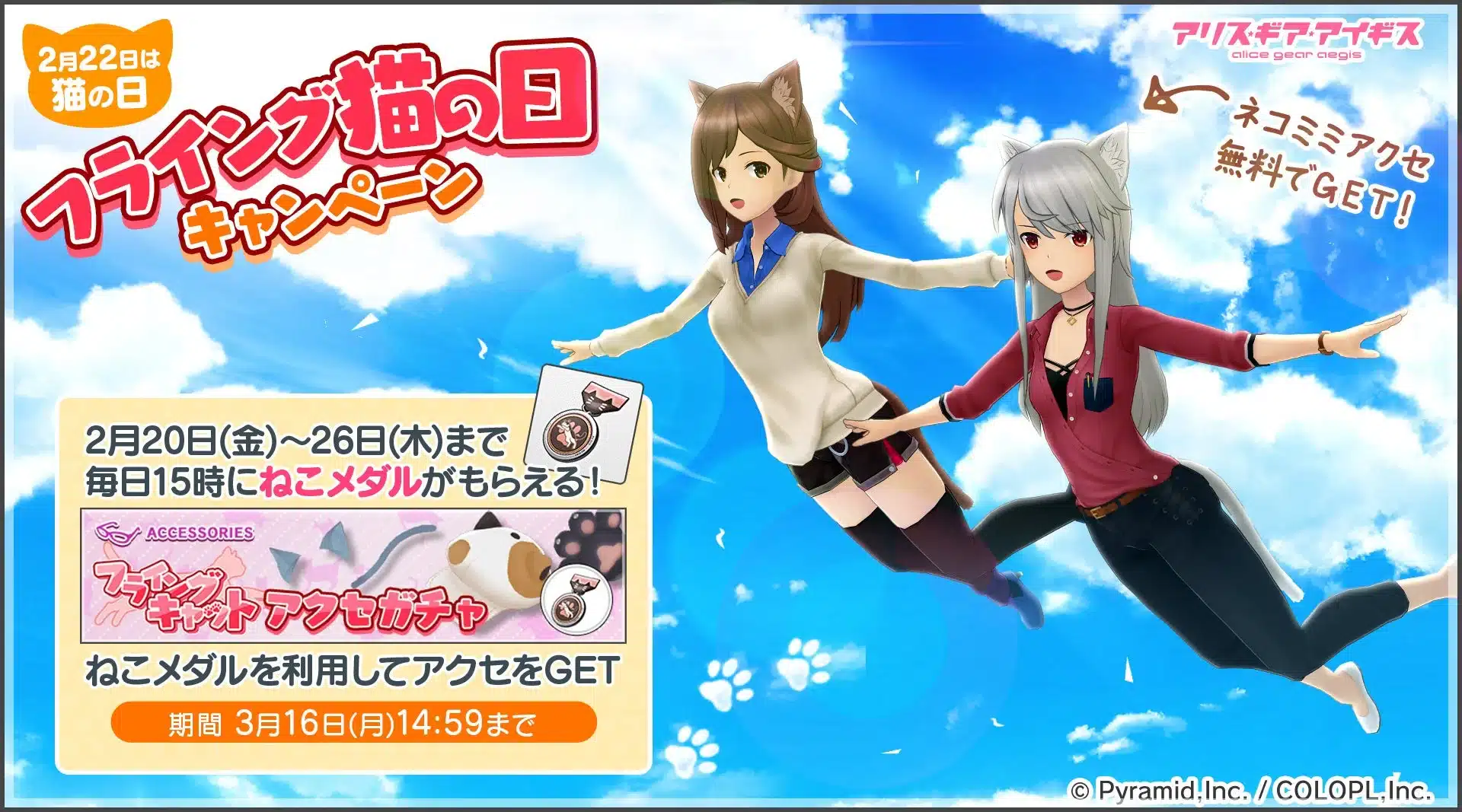 フライング猫の日キャンペーン