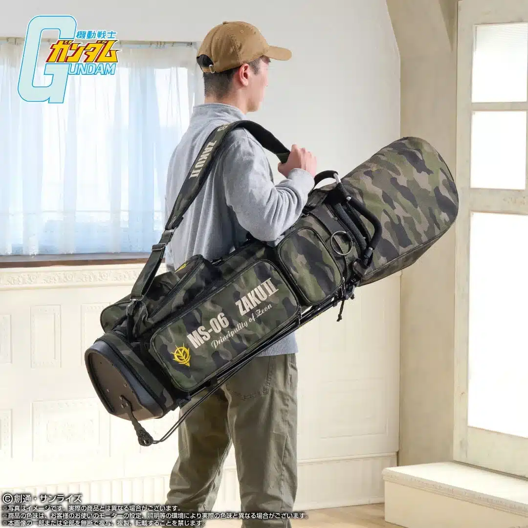 ザクⅡキャディバッグコーディネート例