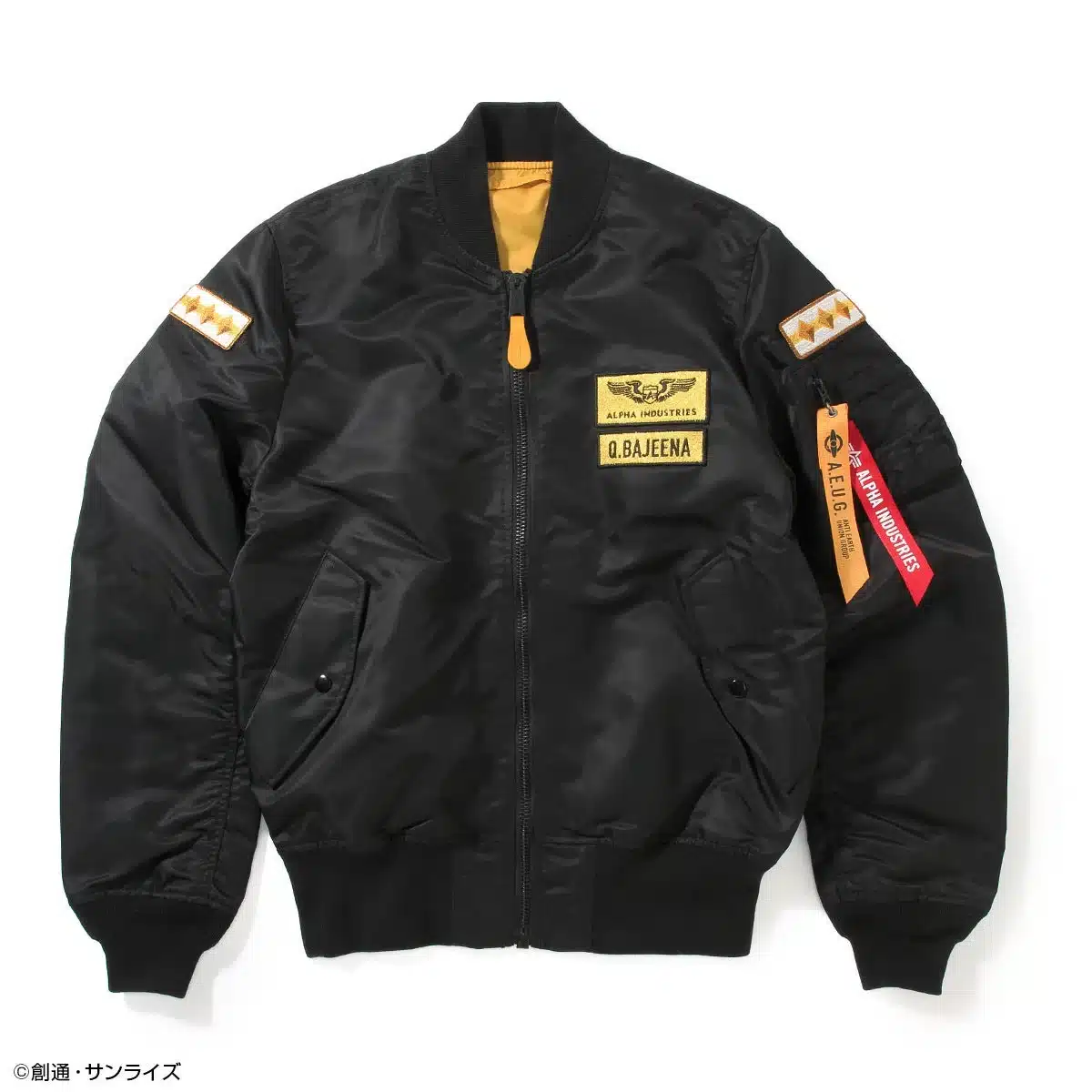 MA-1前面のデザイン