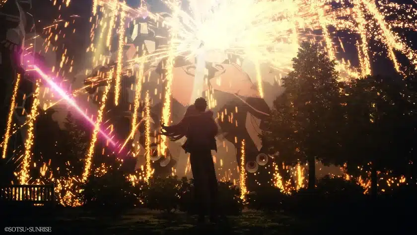 νガンダム戦闘シーン