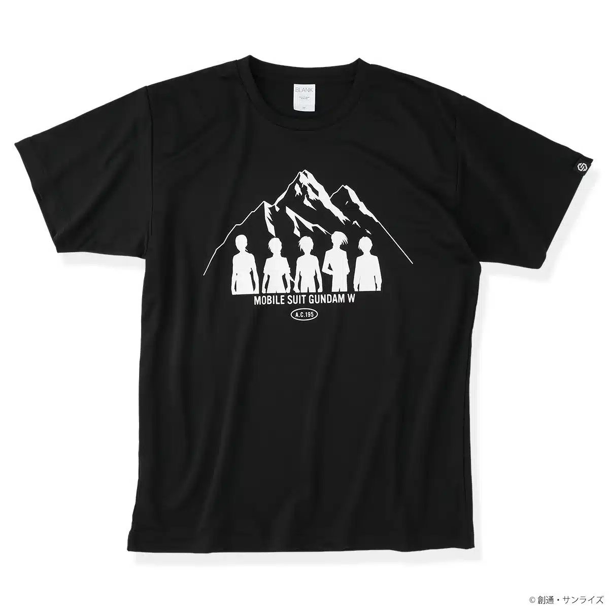 STRICT-G BLANK『新機動戦記ガンダムW』 Active DRY T-shirt 黒