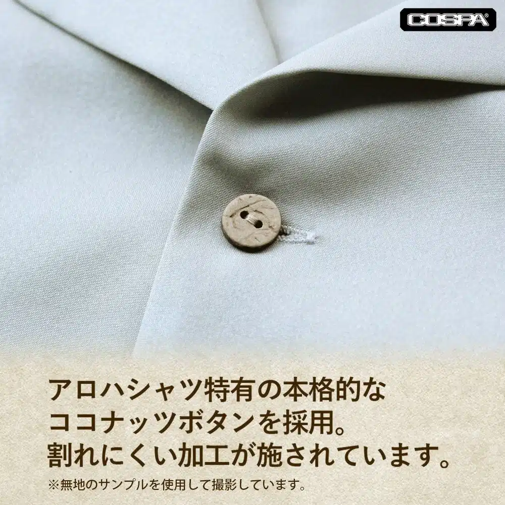 ココナッツボタンのクローズアップ