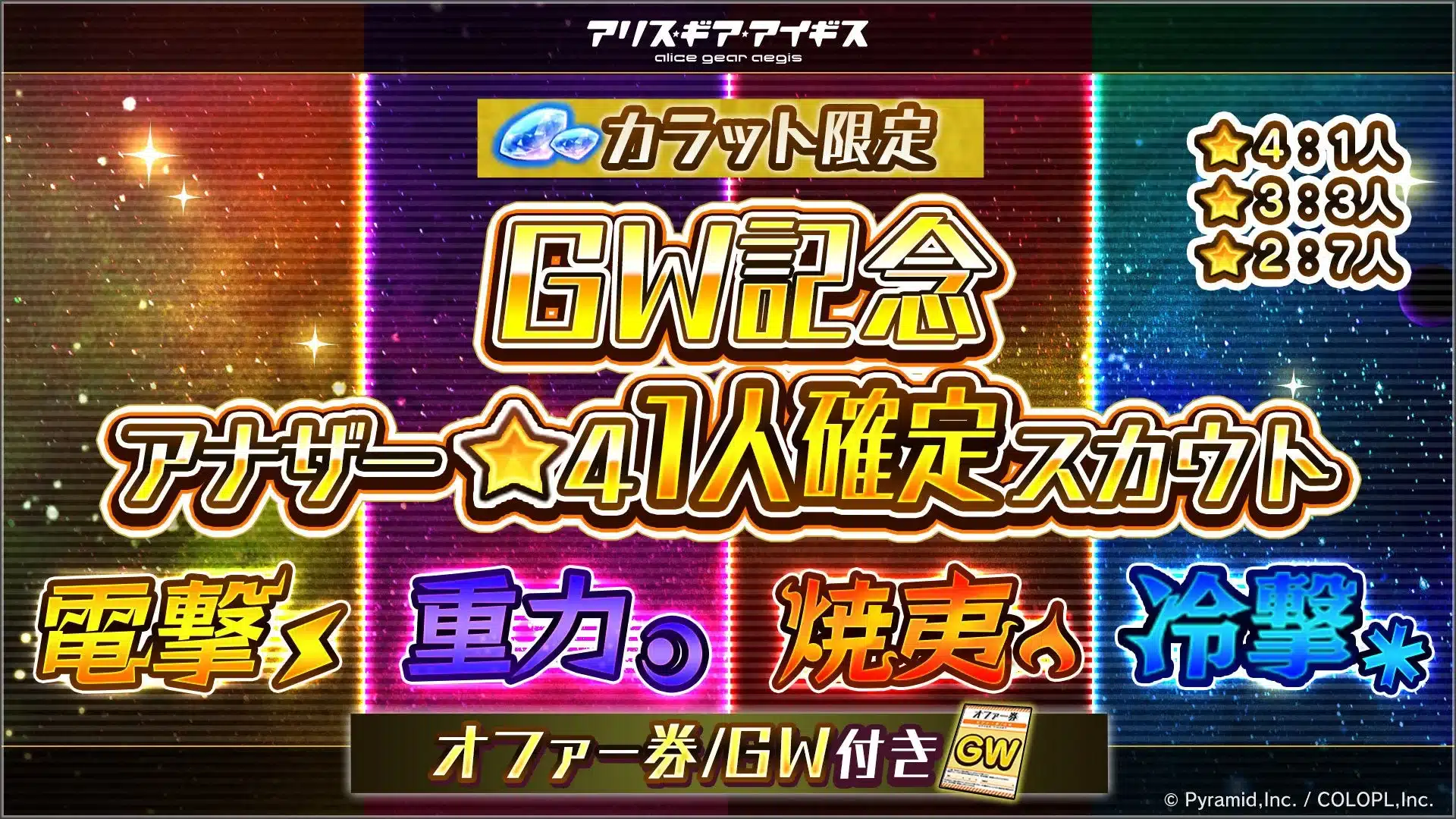 GW記念アナザー★4 1人確定スカウト