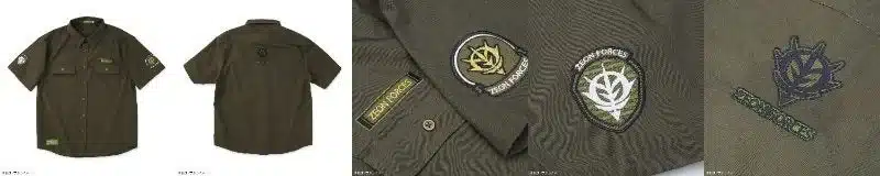 ジオン公国 半袖シャツ