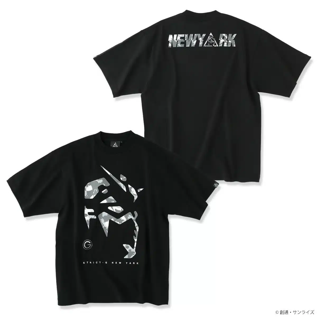 ガンダム迷彩柄Tシャツ