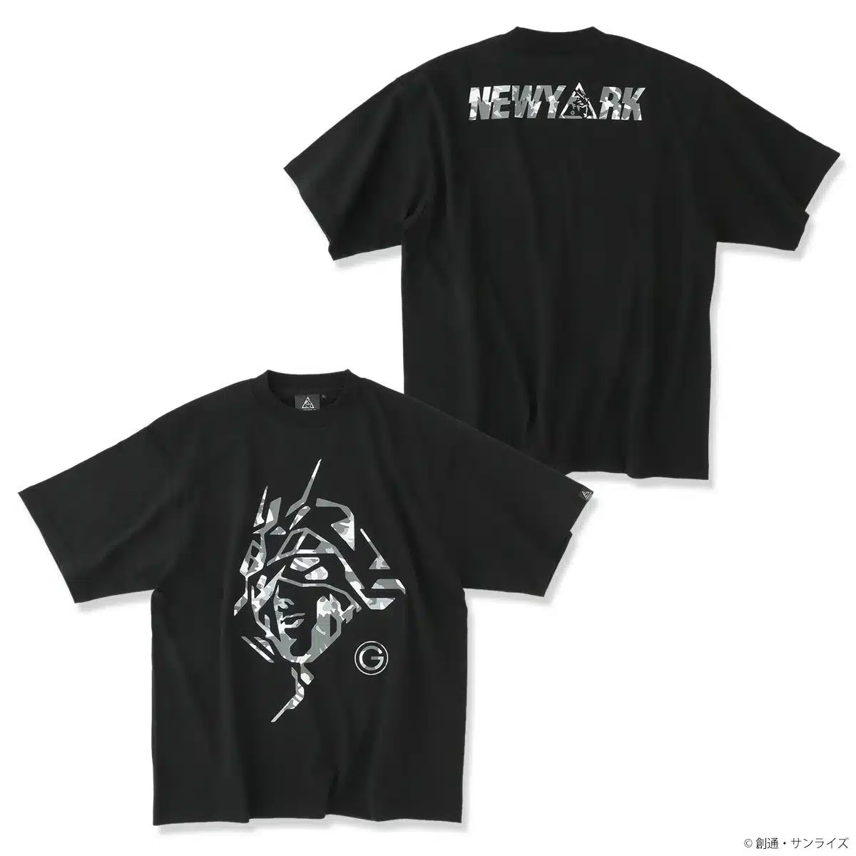 シャア迷彩柄Tシャツ
