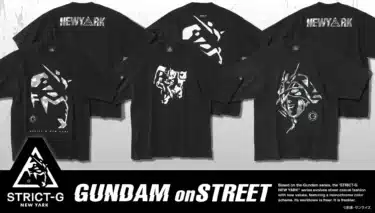 推し活にマスト！『機動戦士ガンダム』×「STRICT-G NEW YARK」の新作Tシャツで日常にガンダムを！