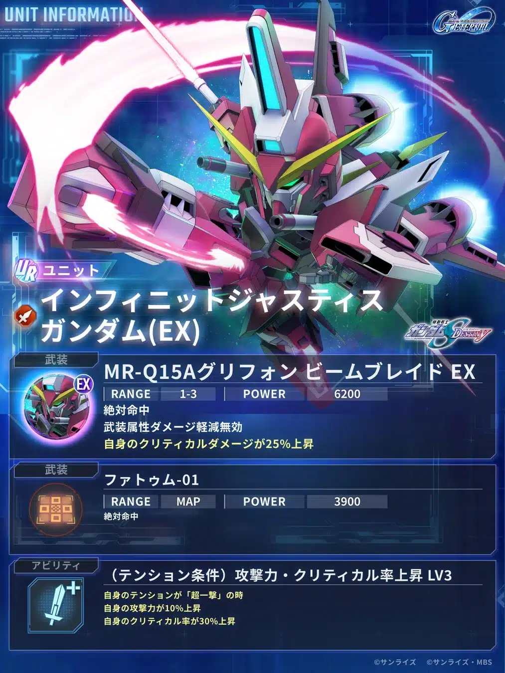 URインフィニットジャスティスガンダム(EX)