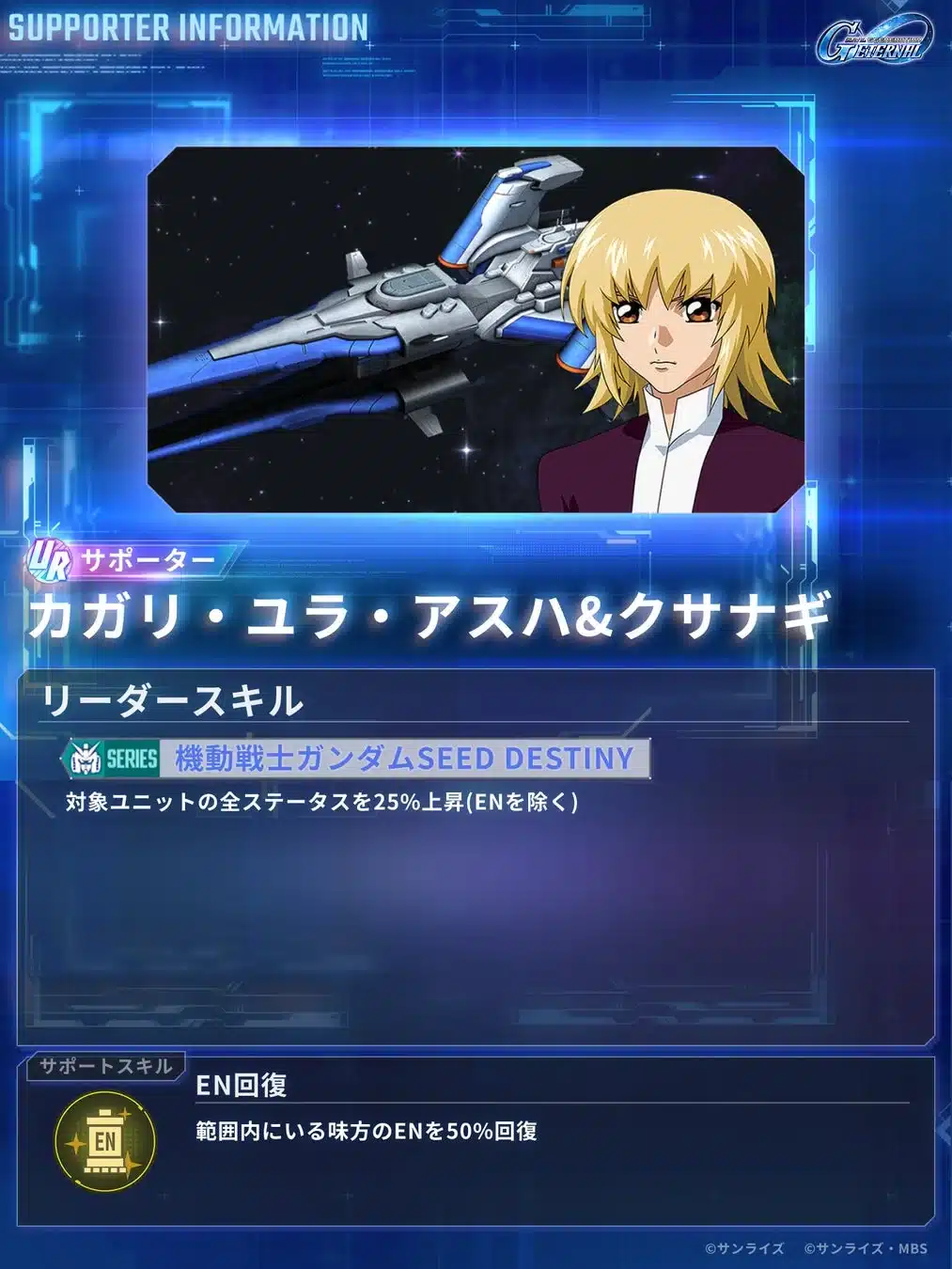 URカガリ・ユラ・アスハ&クサナギ