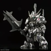 メタリックなロボットのプラモデル