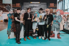 Japan Expo 2026 登壇者とキャラクターパネル