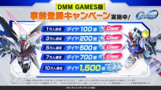 DMM GAMES版事前登録キャンペーン