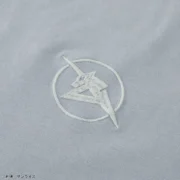 アムロ・レイTシャツ刺繍アップ