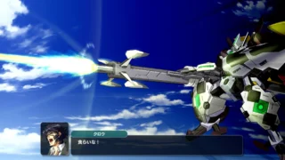 オリジナル機体の戦闘シーン