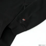 NANGA トレーナー 袖ロゴ 黒