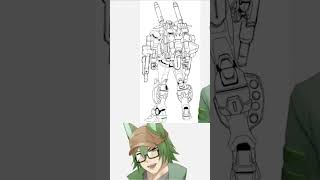 Vtubers Review The Engage Gundam Cannon Equipment #gundam #ucengage