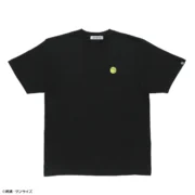 黒のTシャツにハロのワンポイント刺繍
