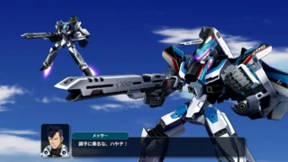 マクロスΔの戦闘シーン