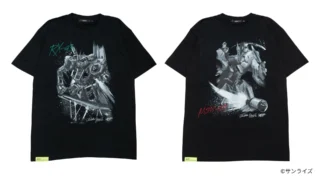 νガンダムとサザビーのTシャツ