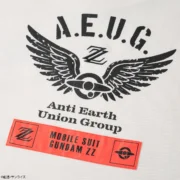 STRICT-G.ARMS『機動戦士ガンダムZZ』Tシャツ エゥーゴ(ホワイト)アップ